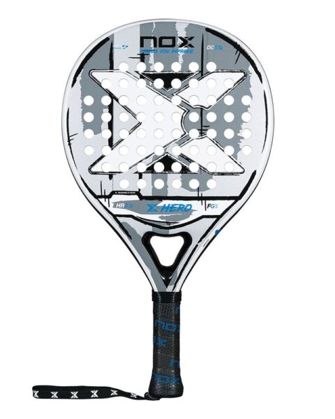 Pala de padel Nox Xhero white